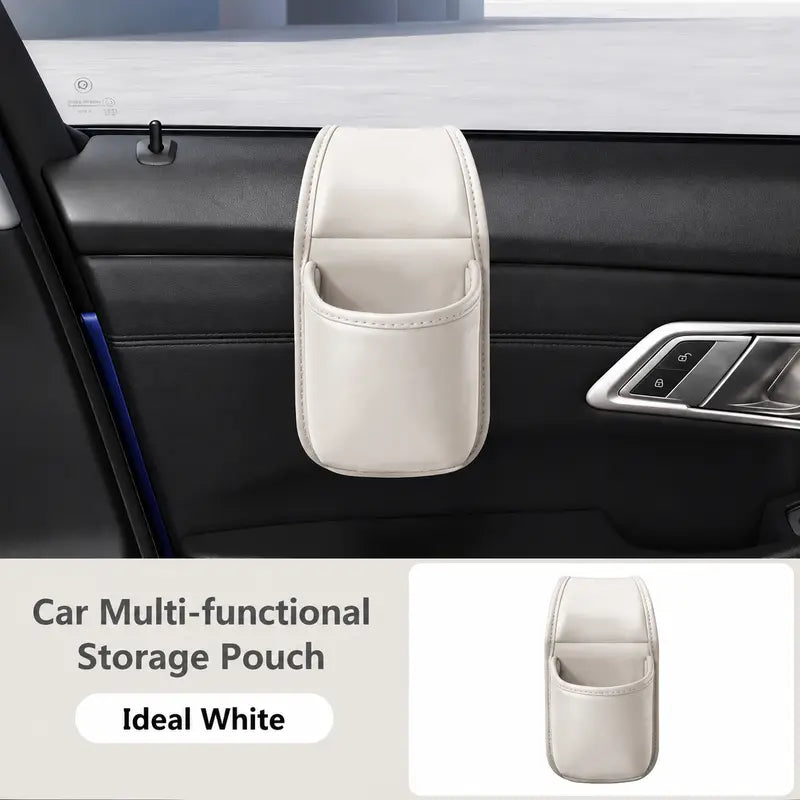 ? TRENDING NOW | Car Phone Storage Pocket – Slim Adhesive Organizer for Phones, Keys, Cards, Tickets & Sunglasses