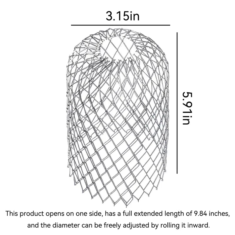 ๐ FALL FAVORITE | Expandable Gutter Leaf Strainer โ Helps Block Leaves, Pine Needles & Roof Debris