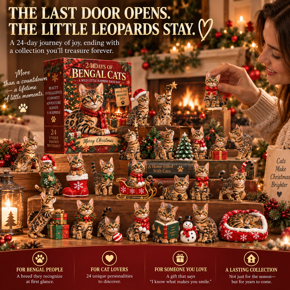 24 Days of Bengal Cats โ A Wild Little Christmas Collection ๐๐
