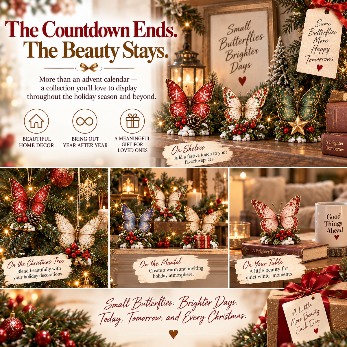 π¦ 24 Days of Christmas Butterflies β 2026 Advent Calendar Collection