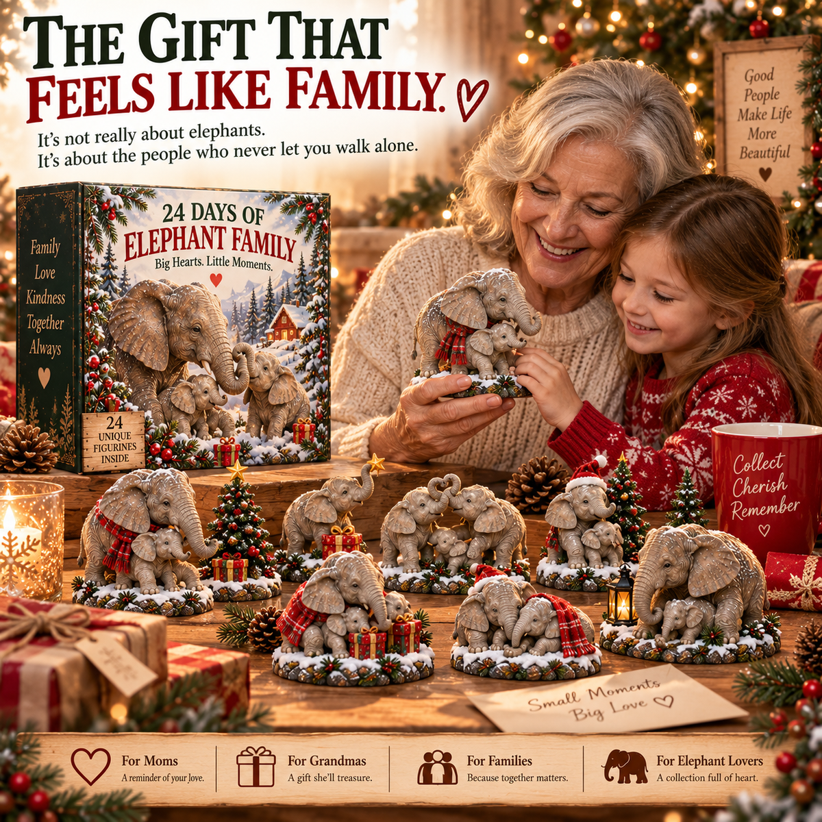 πβ€οΈ24 Days of Elephant Family β 24 Little Moments of Love, Togetherness & Christmas Joy