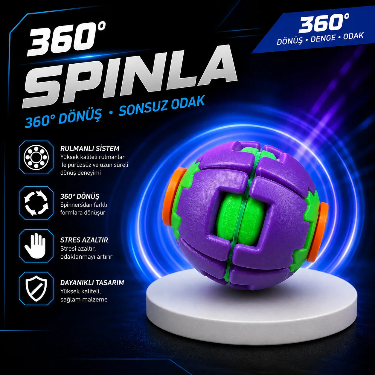 Mechanical Fidget Ball