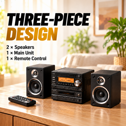 🎵📻 Pocket-Sized Hi-Fi | Retro Stereo Desktop Collectible