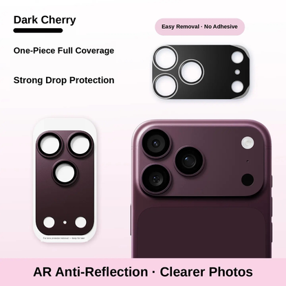 Metal Frame Camera Lens & Module Protector for iPhone 18/17 Series