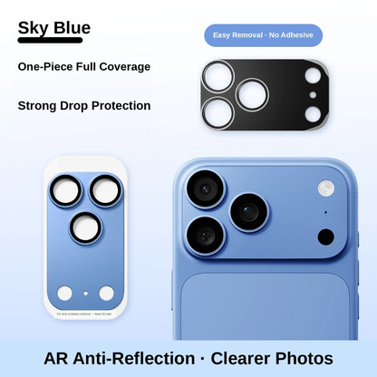 Metal Frame Camera Lens & Module Protector for iPhone 18/17 Series