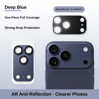 Metal Frame Camera Lens & Module Protector for iPhone 18/17 Series