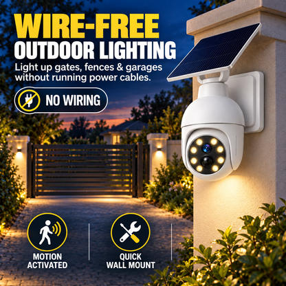 ⏰Sale 49% OFF - Solar-Powered Simulated Surveillance Camera Street Light