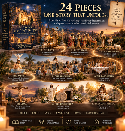 ✨ 24 Days With Jesus – A Journey of Faith, Love & Hope