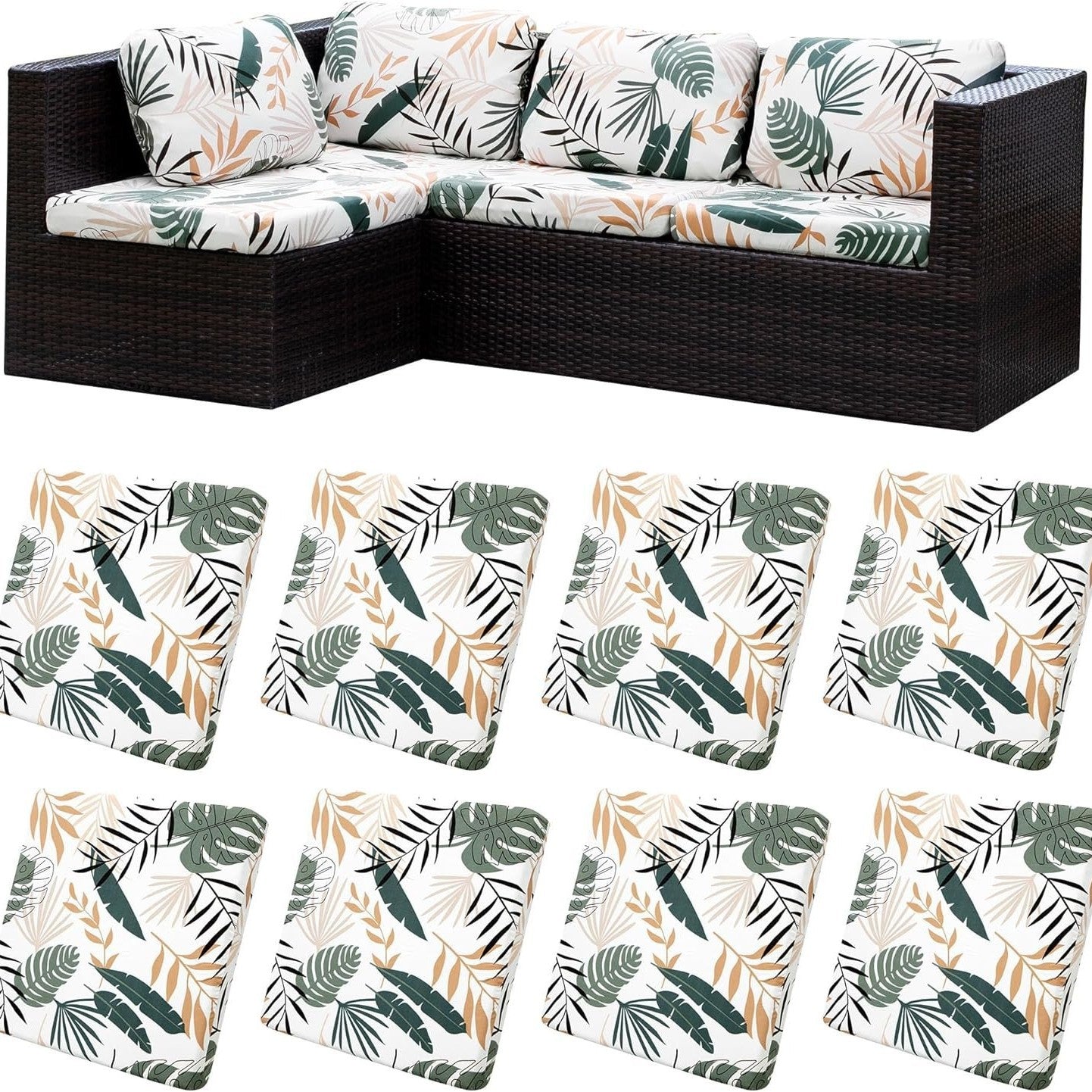 🪑 Stretch Sofa Cushion Covers