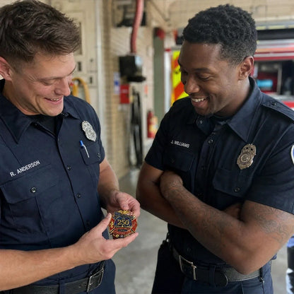 250th Anniversary Firefighter Badge