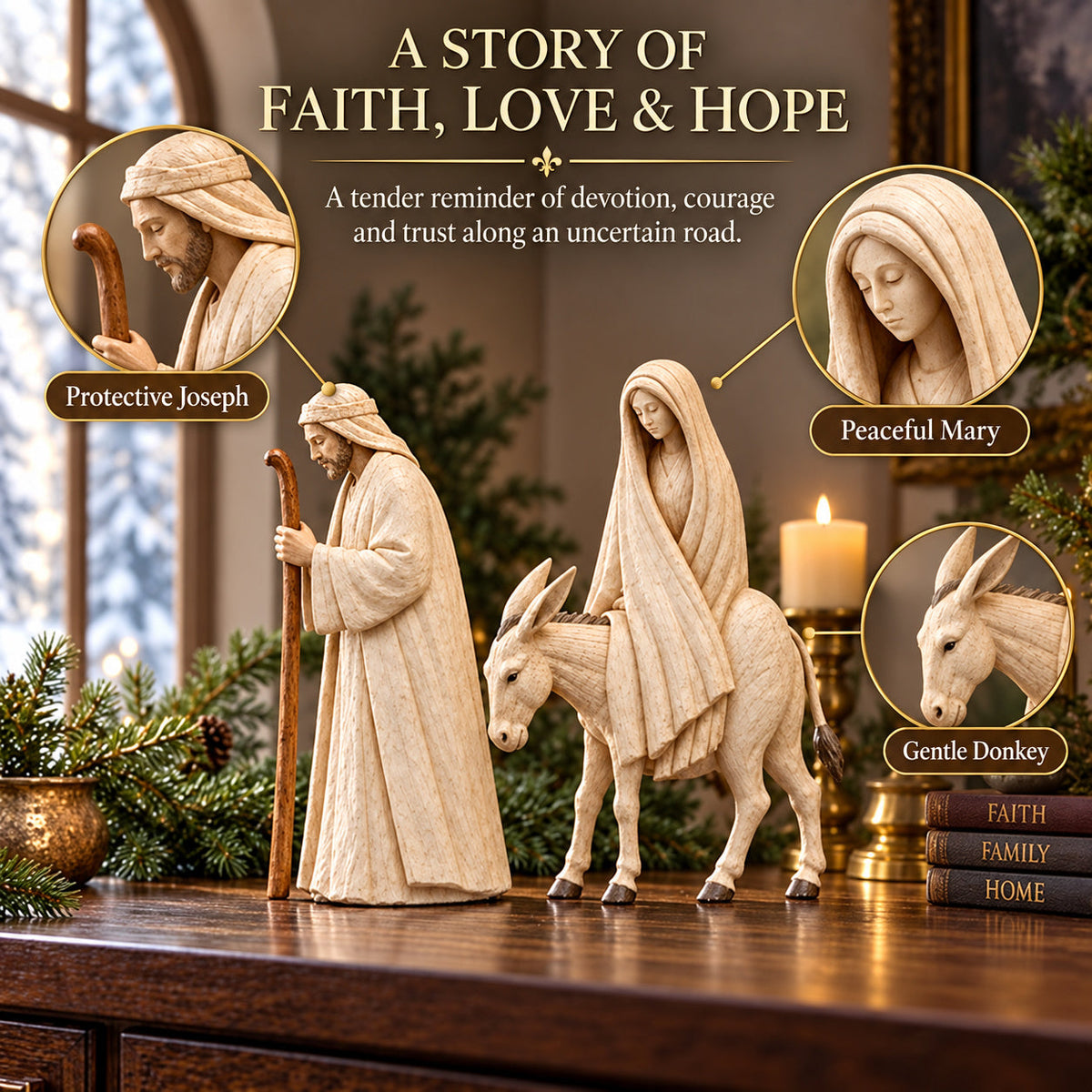 Journey to Bethlehem Nativity Set - image 2