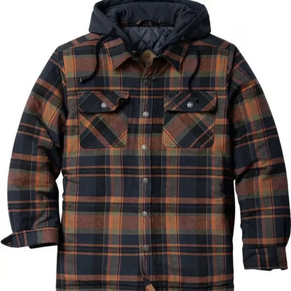 🔥❄️Mountain-Tested Warmth | Concealed Carry Hooded Flannel💥🔫(📦Buy 2 Free Shipping)