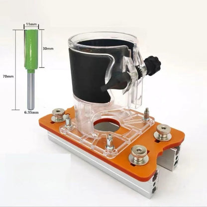 ⏳Time-Limited Special⏰2-in-1 Wood Slotting Base – Accurate, Compact, Multi-Functional 🔧