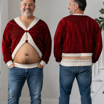 🎄 Too Much Holiday Cheer Ugly Christmas Sweatshirt – Funny Festive Holiday Gift for Men