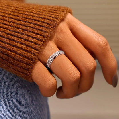 Stylish Fidget Ring Anxiety Relief
