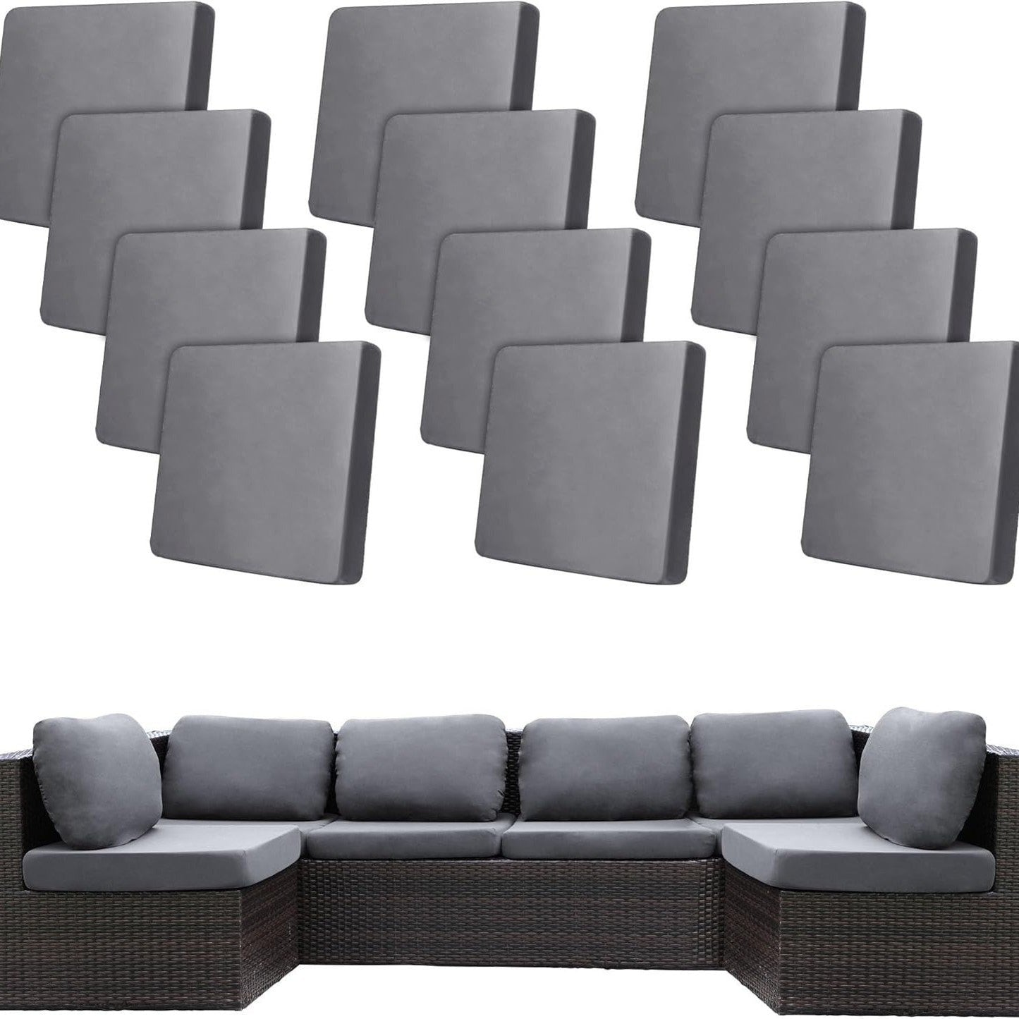 🪑 Stretch Sofa Cushion Covers