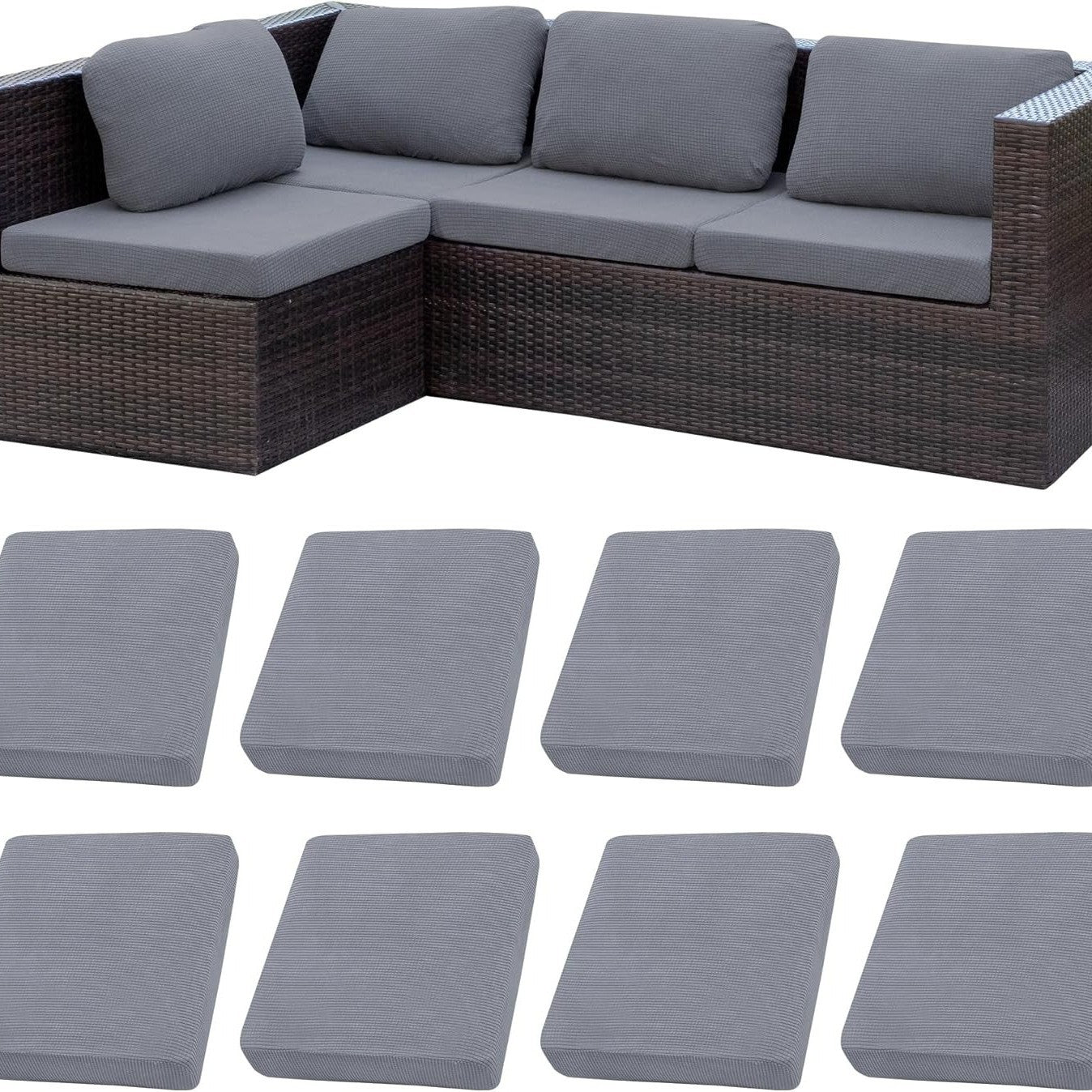 🪑 Stretch Sofa Cushion Covers