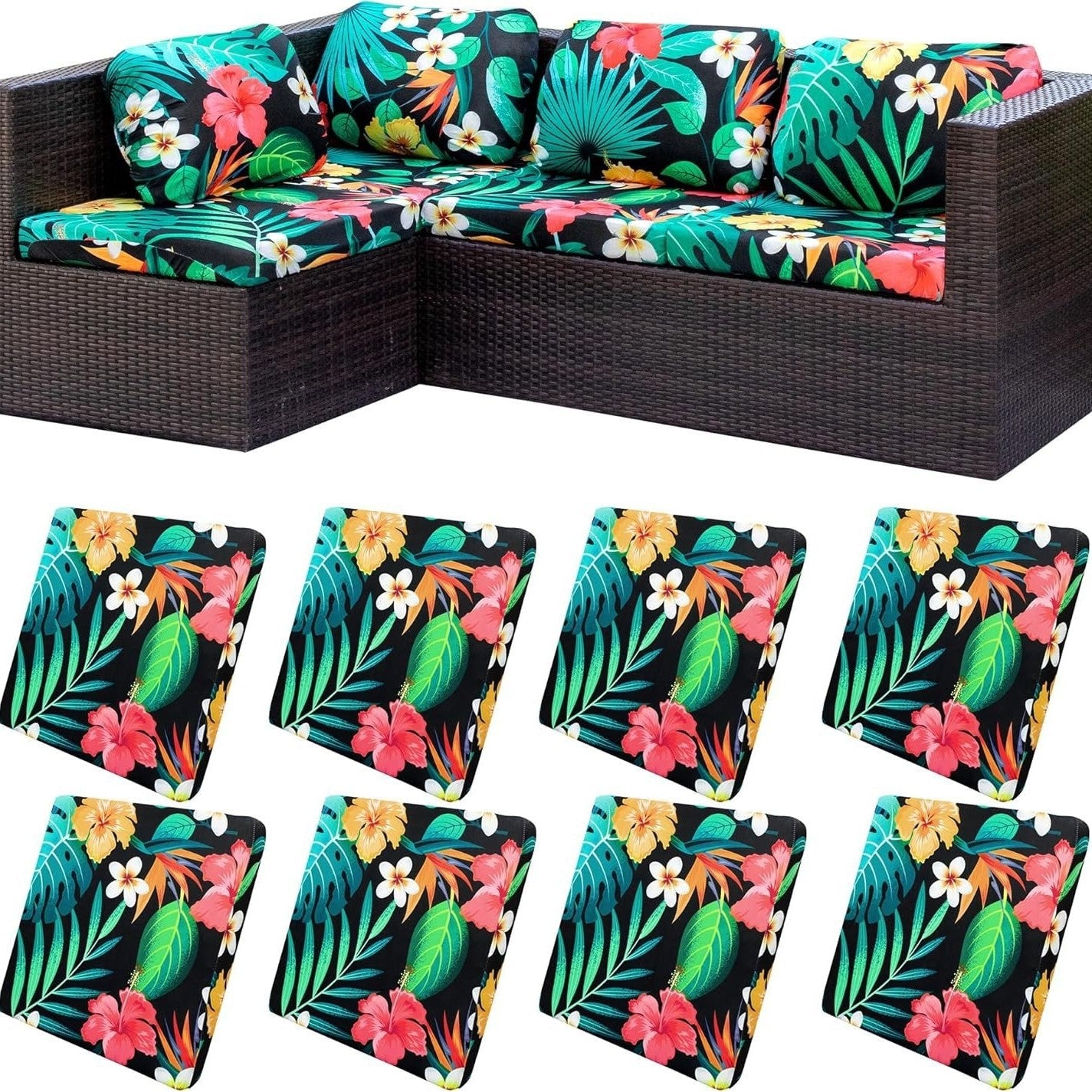 🪑 Stretch Sofa Cushion Covers