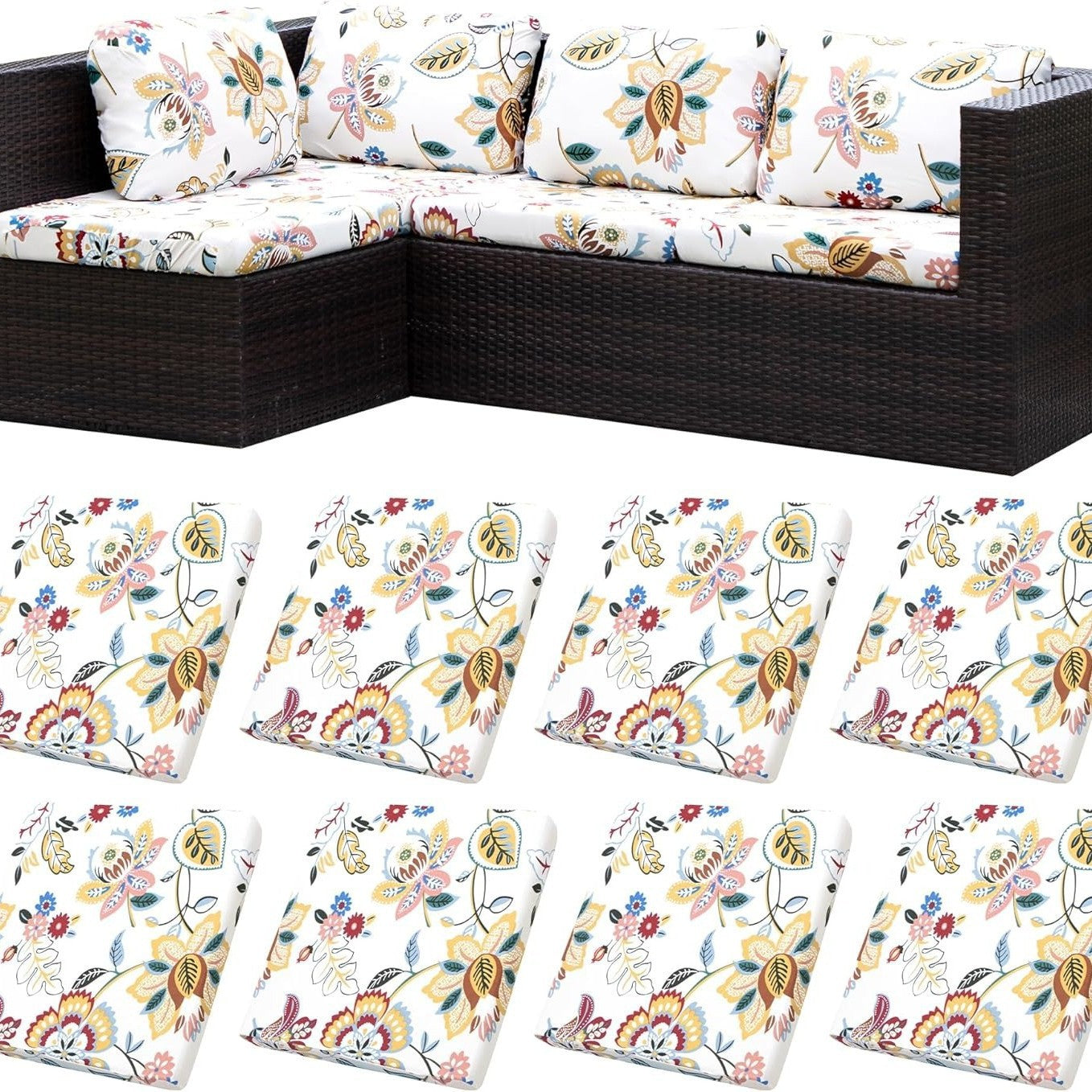 🪑 Stretch Sofa Cushion Covers
