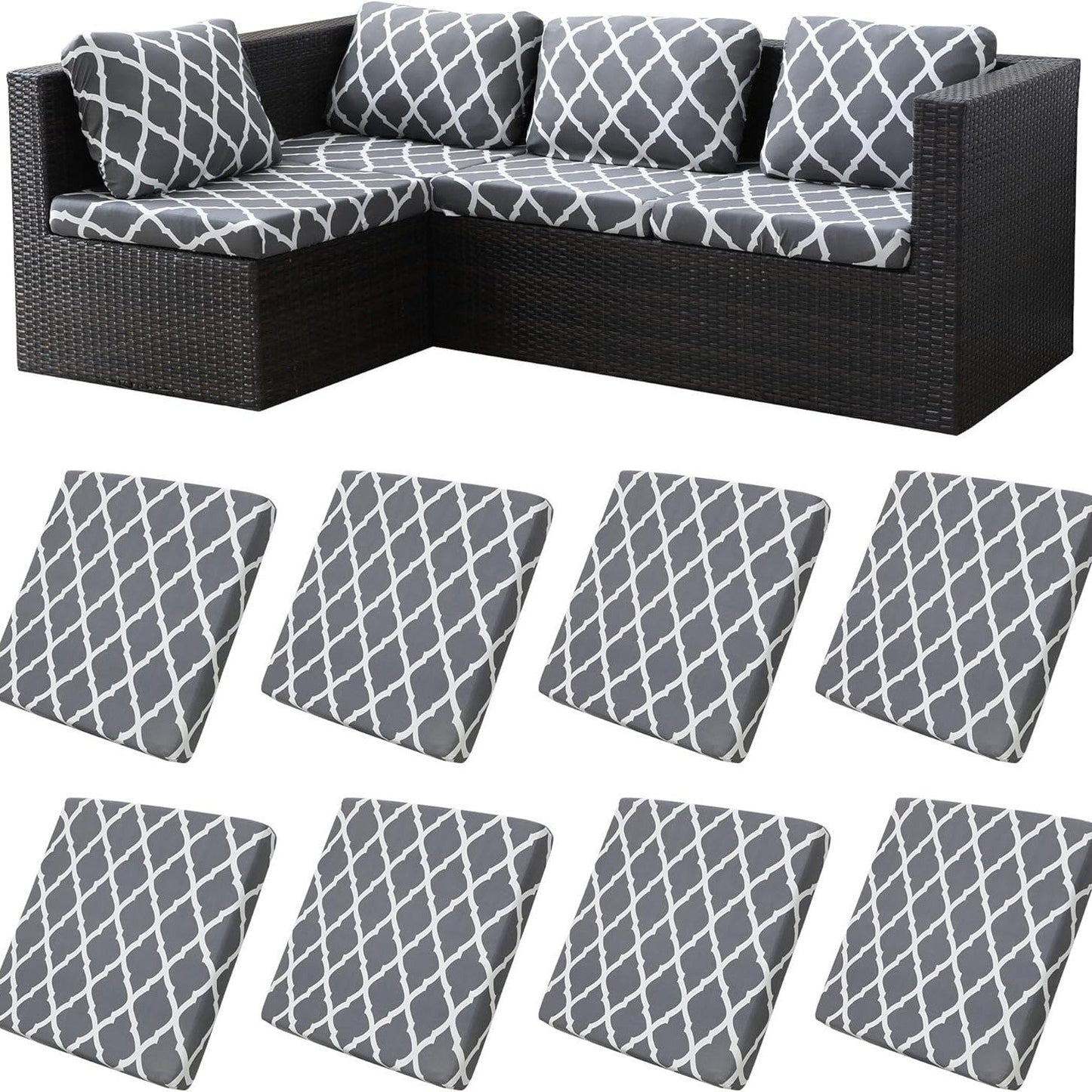🪑 Stretch Sofa Cushion Covers
