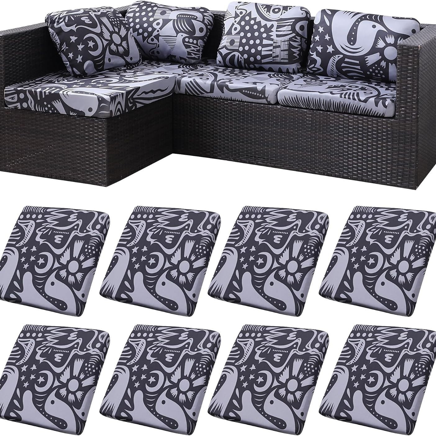 🪑 Stretch Sofa Cushion Covers