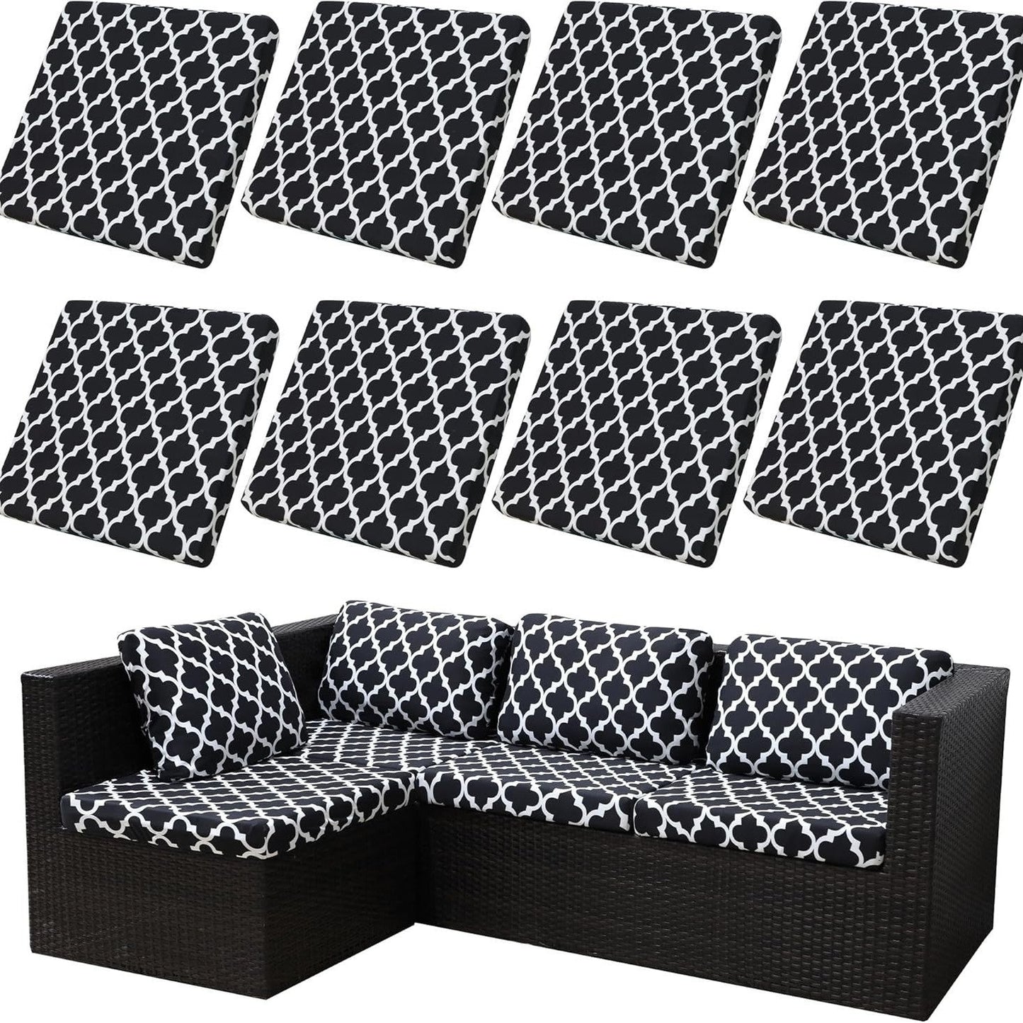 🪑 Stretch Sofa Cushion Covers