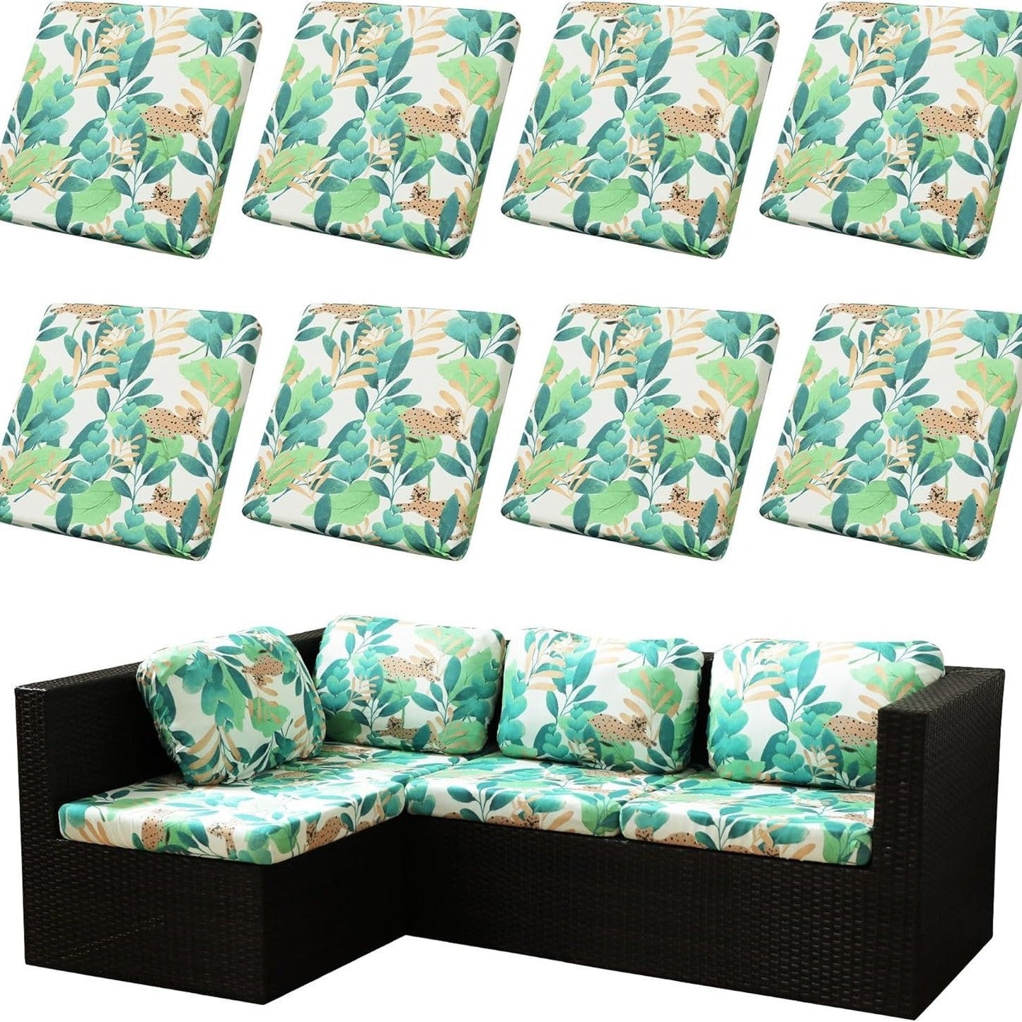 🪑 Stretch Sofa Cushion Covers