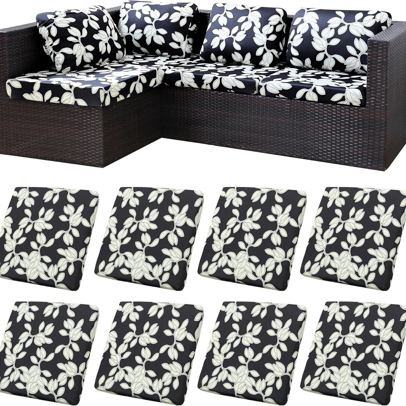 🪑 Stretch Sofa Cushion Covers