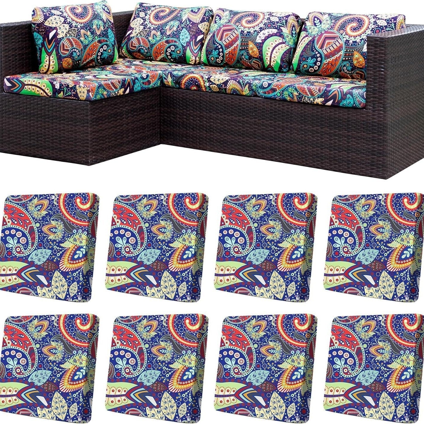 🪑 Stretch Sofa Cushion Covers