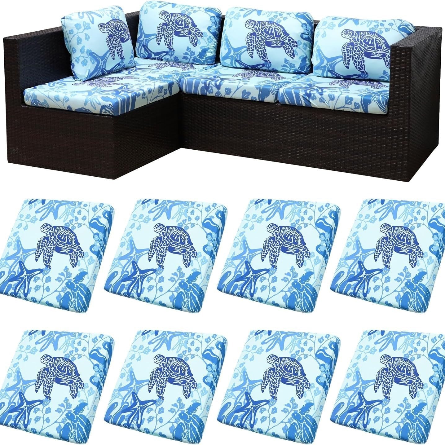 🪑 Stretch Sofa Cushion Covers