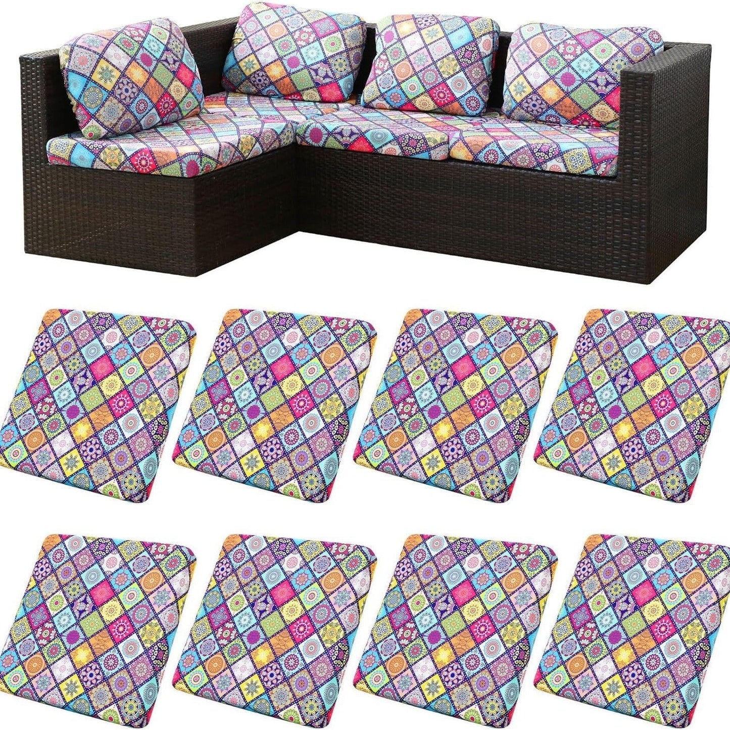 🪑 Stretch Sofa Cushion Covers
