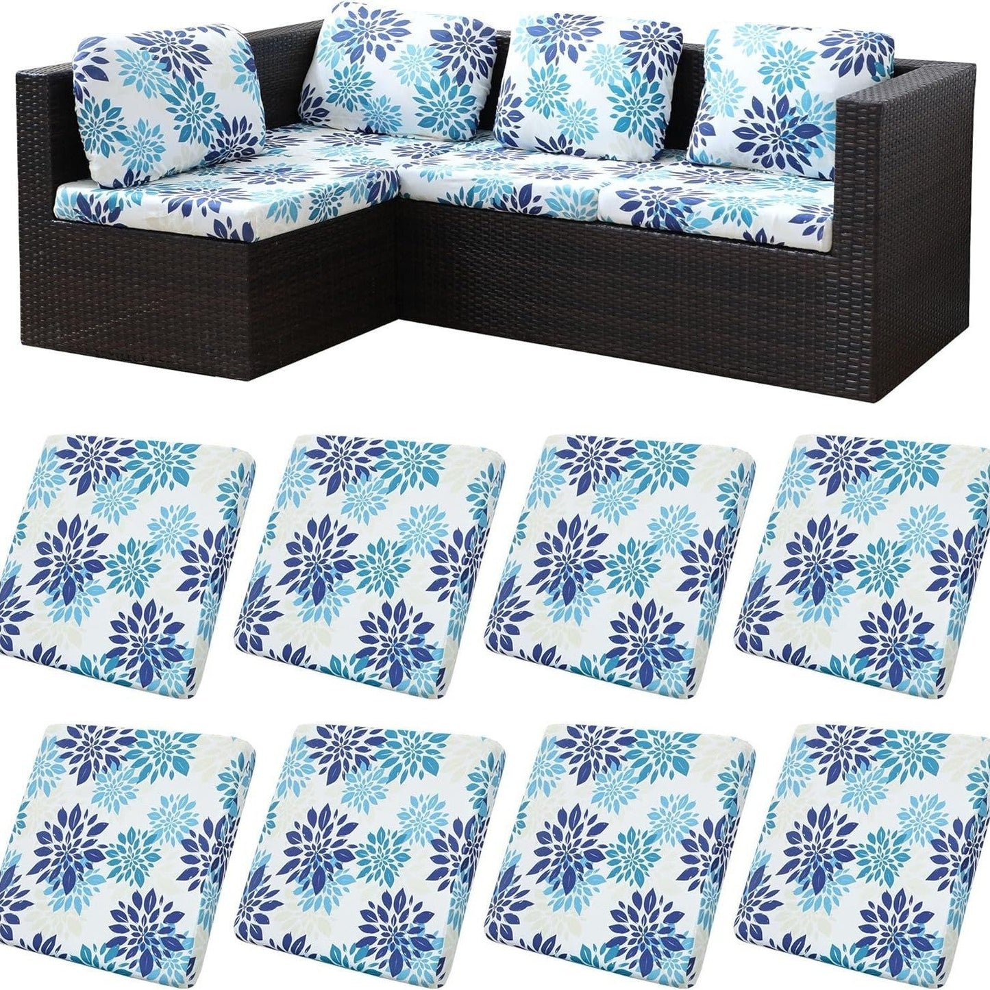 🪑 Stretch Sofa Cushion Covers