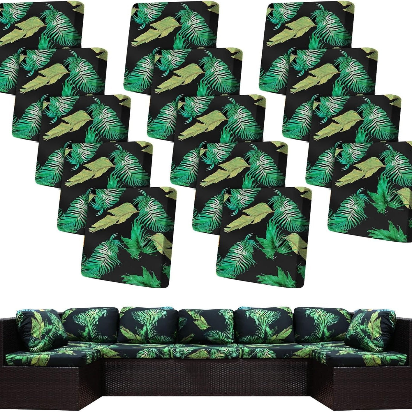 🪑 Stretch Sofa Cushion Covers