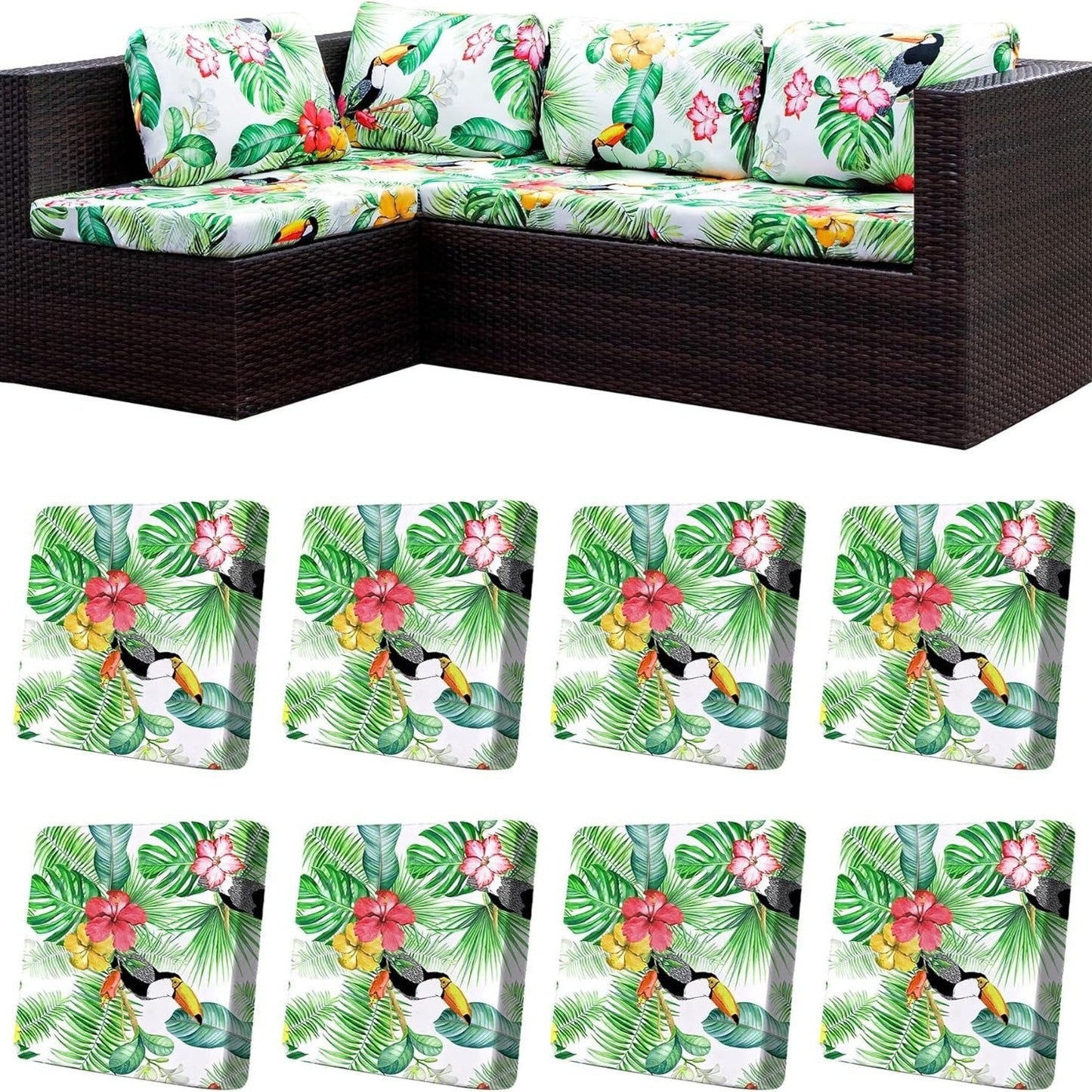 🪑 Stretch Sofa Cushion Covers