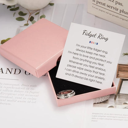 Stylish Fidget Ring Anxiety Relief