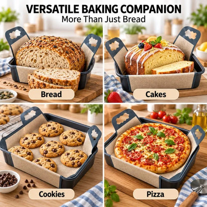 🥐Cross‑Shape Food‑Safe Baking Liner, Simple Clean‑Up Alternative To Disposable Parchment Paper