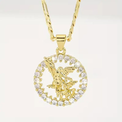 Saint Michael Archangel Necklace