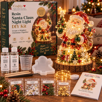 🎄 DIY Christmas Tree Night Light Kit — 💕 Step-by-Step Guide Included