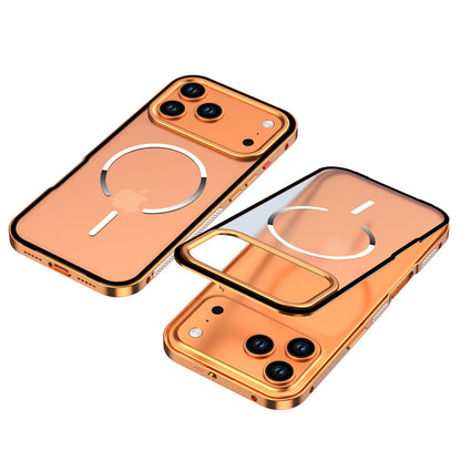 For iPhone 18 Pro Max Magnetic Metal Armor Case – Slim Premium Protection