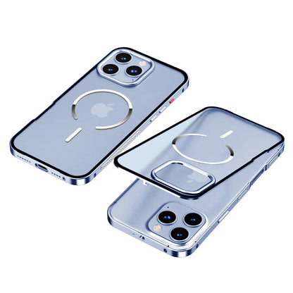 For iPhone 18 Pro Max Magnetic Metal Armor Case – Slim Premium Protection