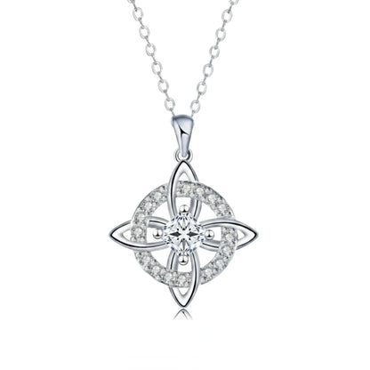 Mystical Birthstone Witches Knot Necklace – Natural Crystal🔮💞Protect Your Loved Ones