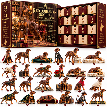 👑 Born to Be Loyal! 🐾 2026 Royal Doberman Advent Calendar