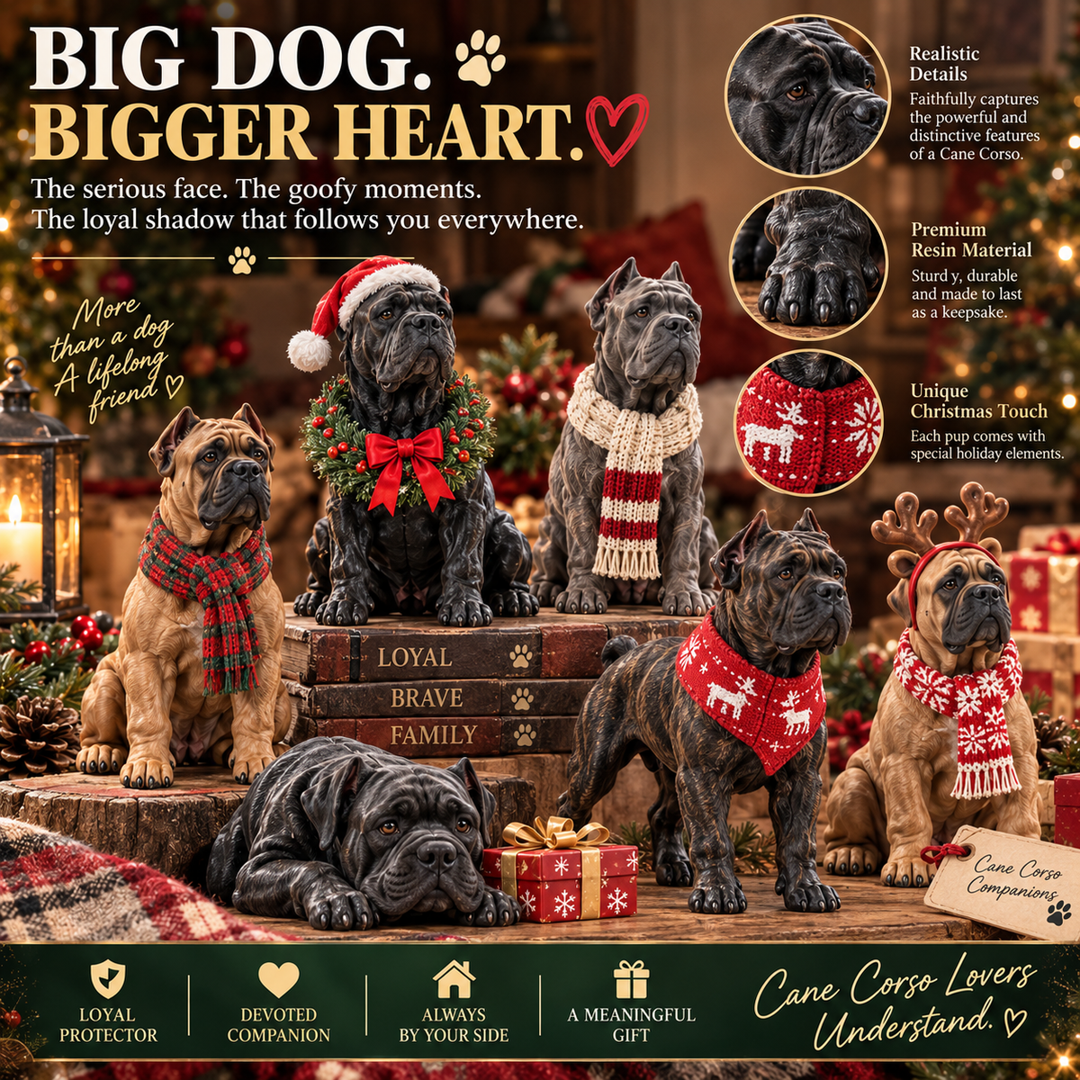 🐾 24 Days of Cane Corso Love — Big Dog, Bigger Heart, Always Family ❤️