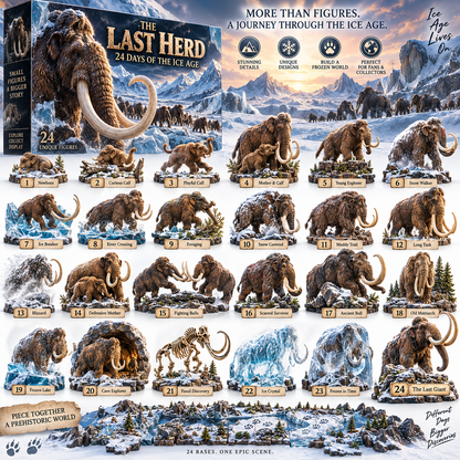 🦖🦣🪽🐾24 Days of Discovery — T-Rex, Pterosaurs, Woolly Mammoths & Mountain Lions Collection