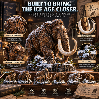 🦖🦣🪽🐾24 Days of Discovery — T-Rex, Pterosaurs, Woolly Mammoths & Mountain Lions Collection