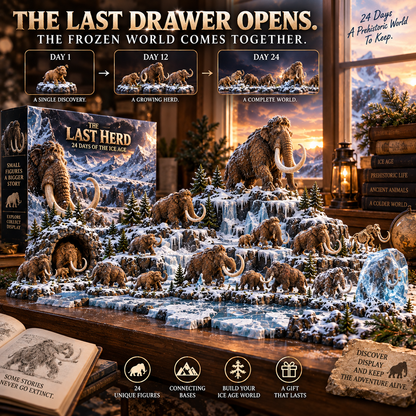 🦖🦣🪽🐾24 Days of Discovery — T-Rex, Pterosaurs, Woolly Mammoths & Mountain Lions Collection