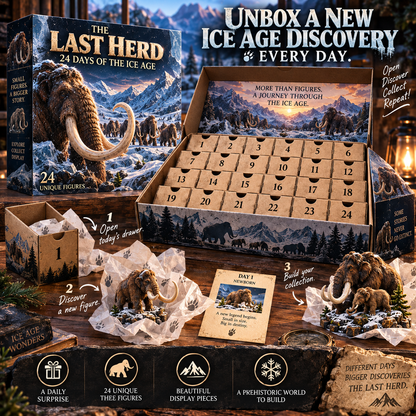 🦖🦣🪽🐾24 Days of Discovery — T-Rex, Pterosaurs, Woolly Mammoths & Mountain Lions Collection