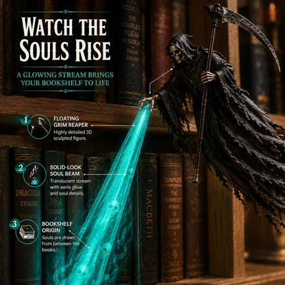 🎁Today 50% OFF🎁💀 The Soul Collector — Haunted Reaper Shelf Light