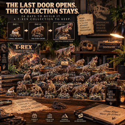 🦖🦣🪽🐾24 Days of Discovery — T-Rex, Pterosaurs, Woolly Mammoths & Mountain Lions Collection