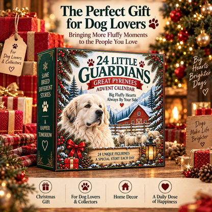 24 Little Guardians – Great Pyrenees Advent Calendar | 24 Fluffy Friends, One Big Love!